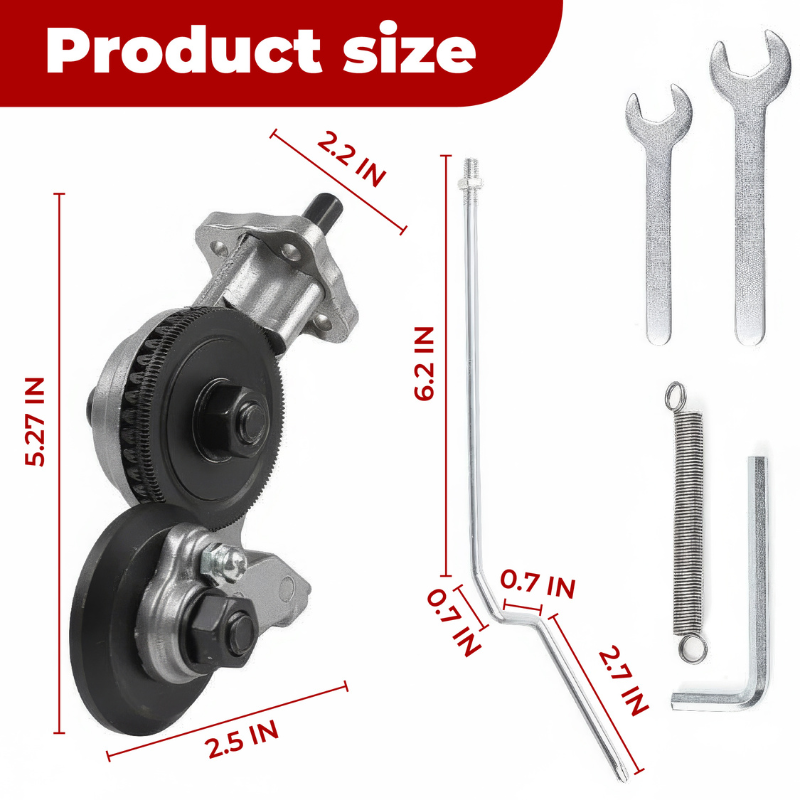 Heavy-Duty Titanium Drill Nibbler | Precision Sheet Metal Cutter