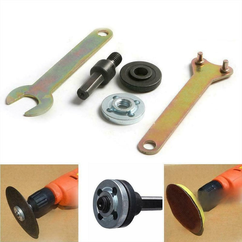 Universal Electric Drill to Angle Grinder Connecting Rod Adapter Set